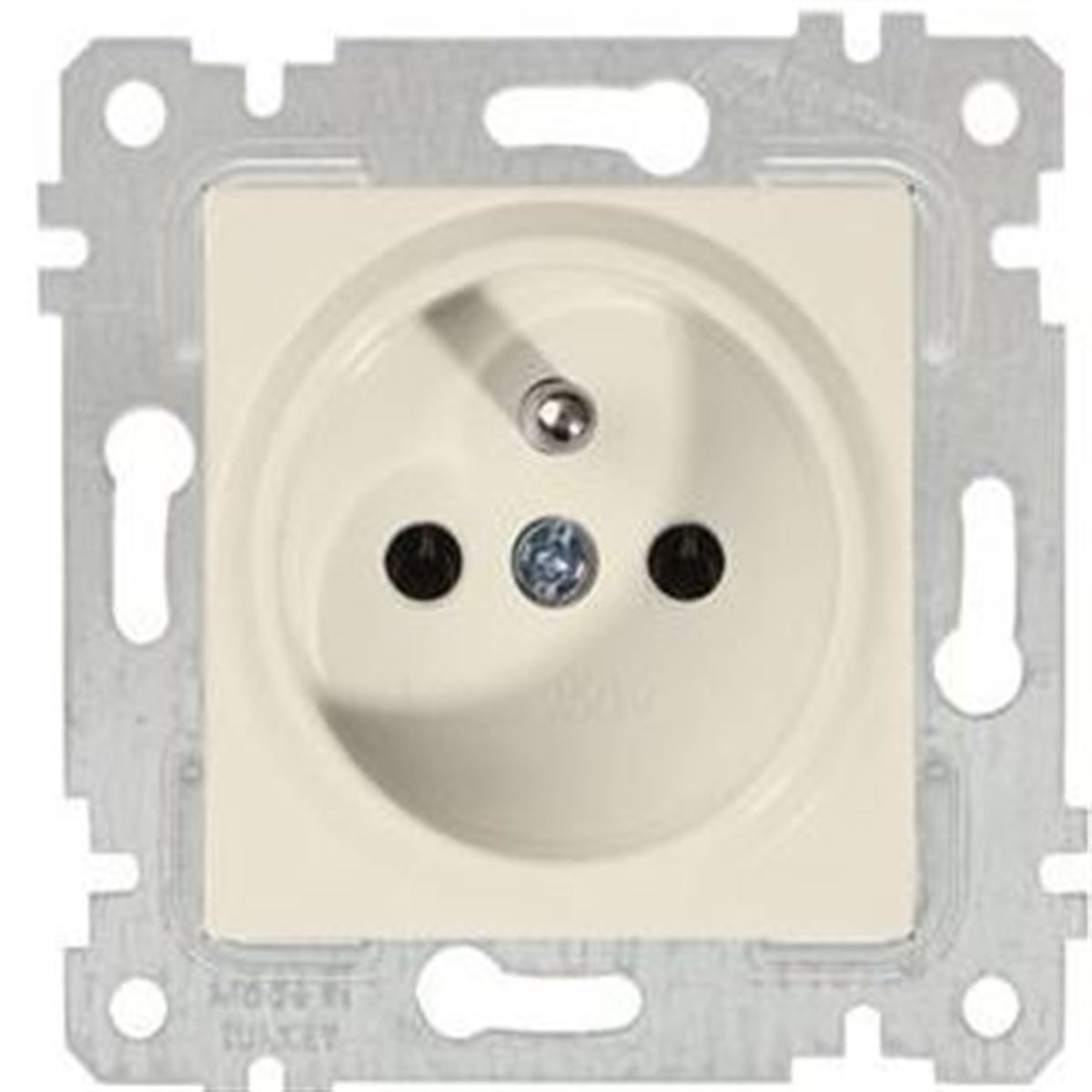 RİTA MEK. TUŞ UPS (FRANSIZ) PRİZİ KREM 1